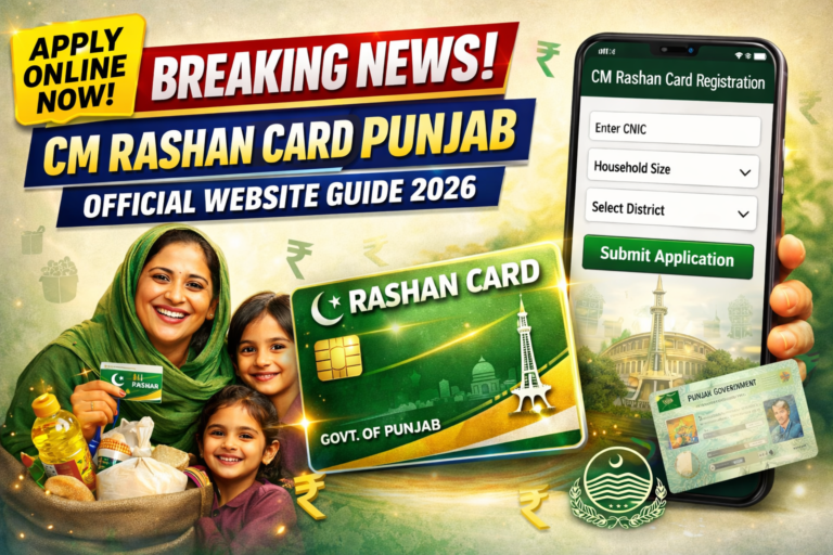 Breaking News! CM Rashan Card Punjab Official Website Guide 2026