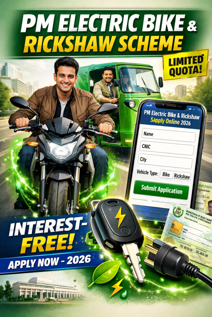 PM Electric Bike & Rickshaw Scheme 2026