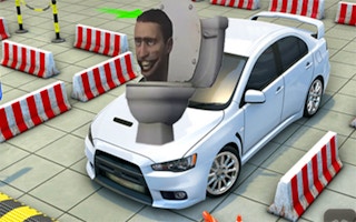 Image Skibidi Toilet Parking Car